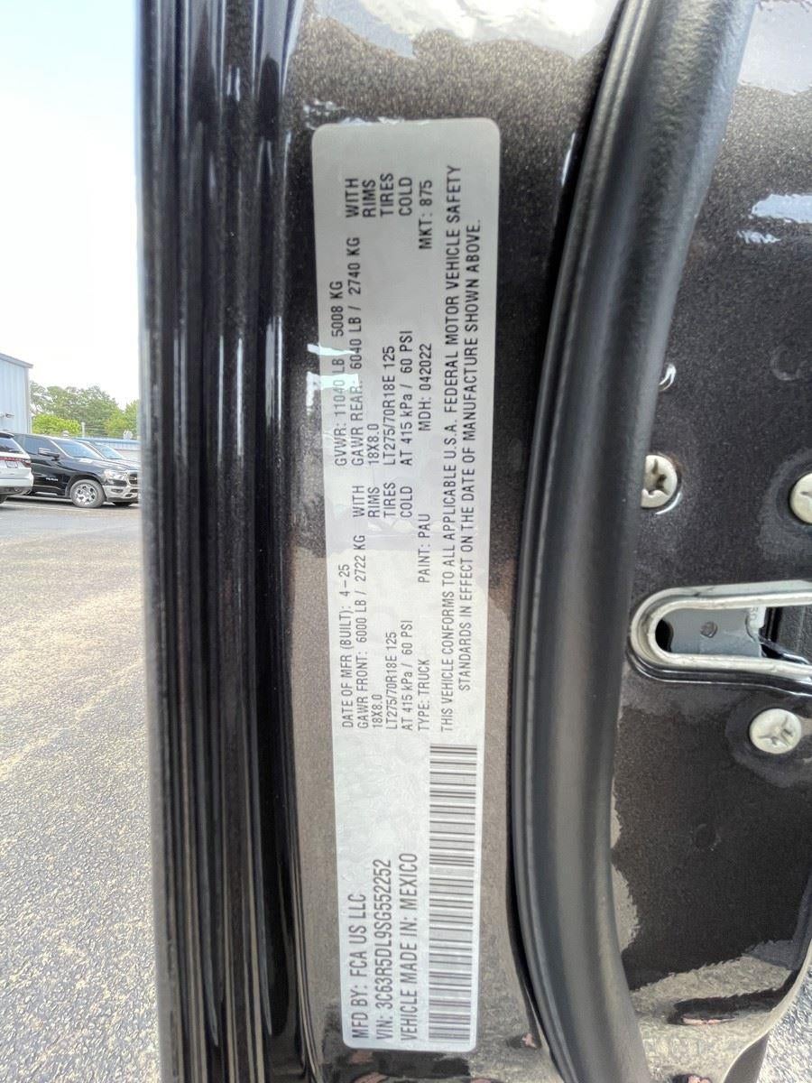 2025 RAM Ram 2500 RAM 2500 LONE STAR CREW CAB 4X4 6'4' BOX