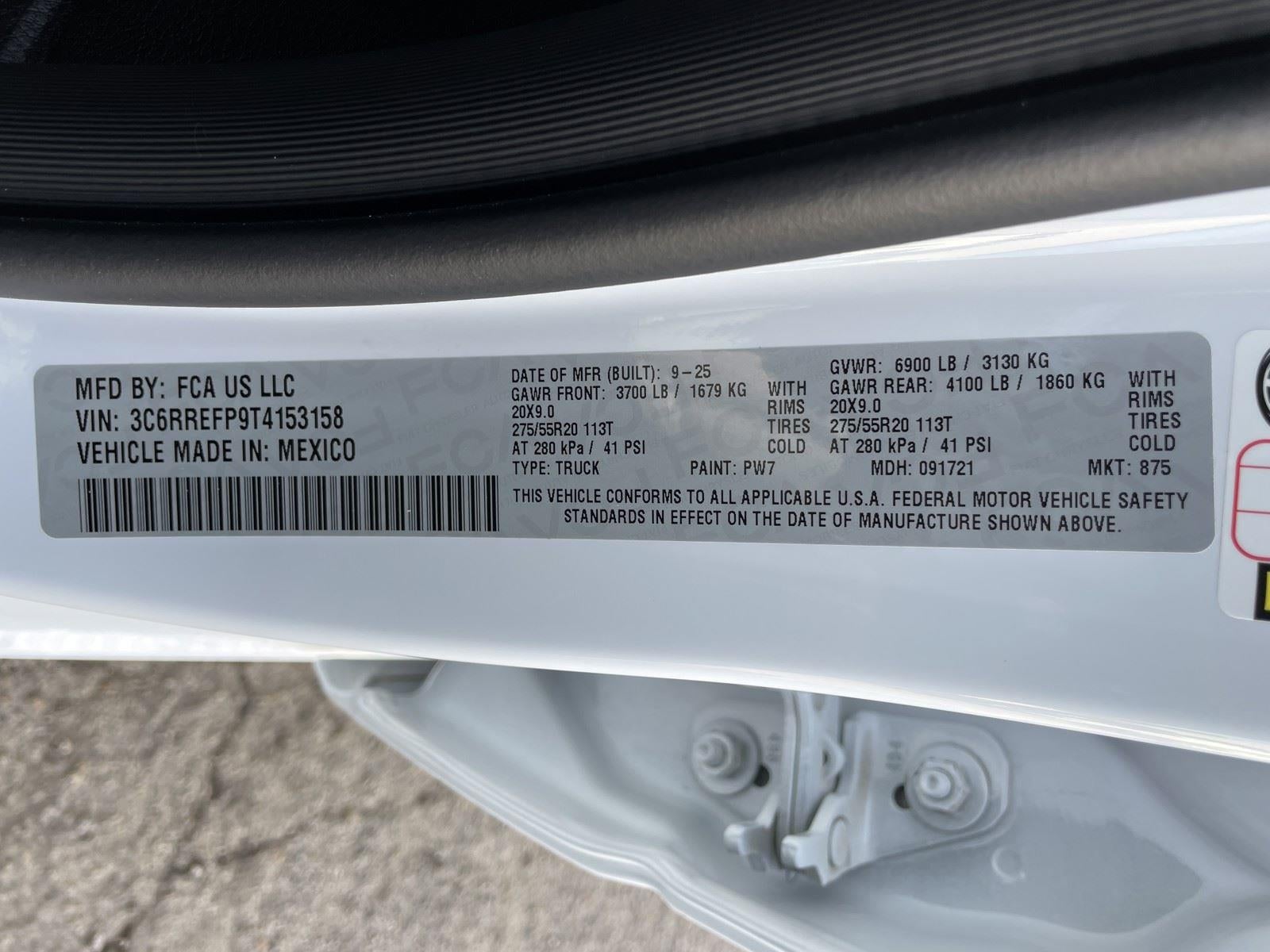 2026 RAM Ram 1500 RAM 1500 BIG HORN CREW CAB 4X2 5'7' BOX