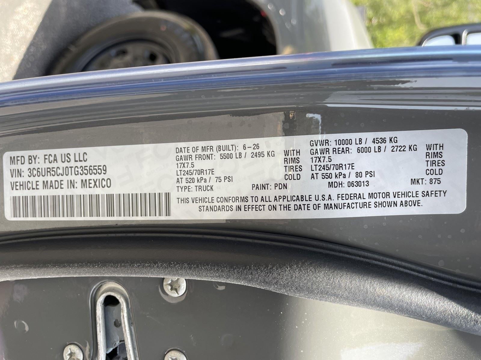 2026 RAM Ram 2500 RAM 2500 TRADESMAN CREW CAB 4X4 6'4' BOX