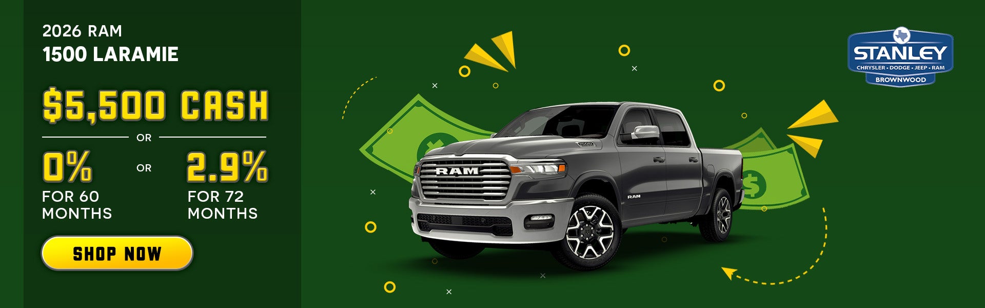 1500 Laramie Cash Offer