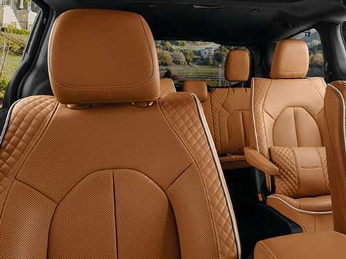2023 Chrysler Pacifica view of interior middle and back seats