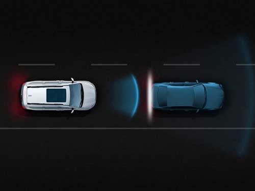 2023 Chrysler Pacifica view of braking system safety feature