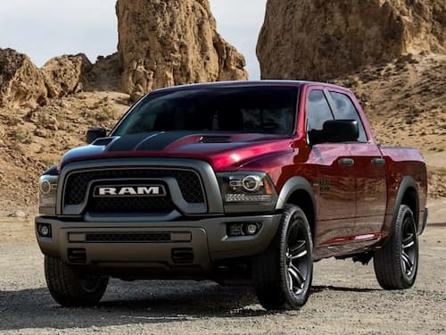 2023 RAM 1500 Classic parked in desert area