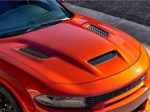 2023 Dodge Charger close up of hood