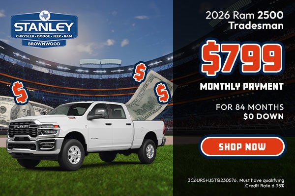 RAM 2500 Tradesman Offer