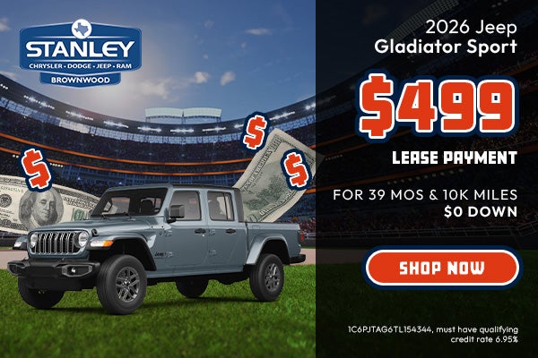 Jeep Gladiator Sport Offer