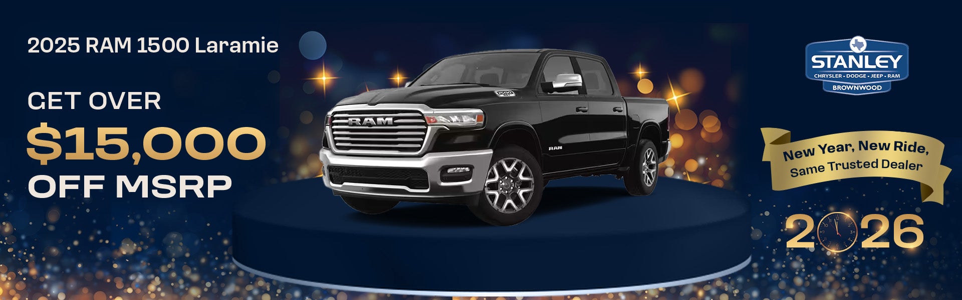 Monthly Deals At Stanley CDJR Brownwood