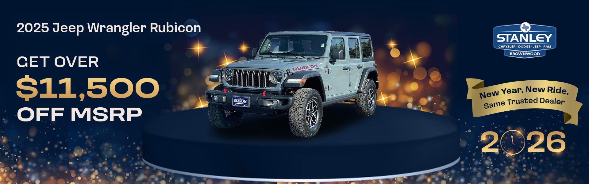 Monthly Deals At Stanley CDJR Brownwood