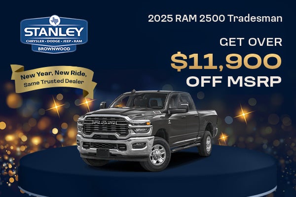 Monthly Deals At Stanley CDJR Brownwood