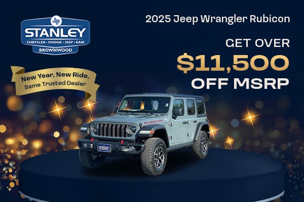 Monthly Deals At Stanley CDJR Brownwood