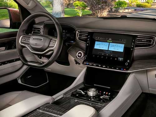 2023 Wagoneer Dashboard